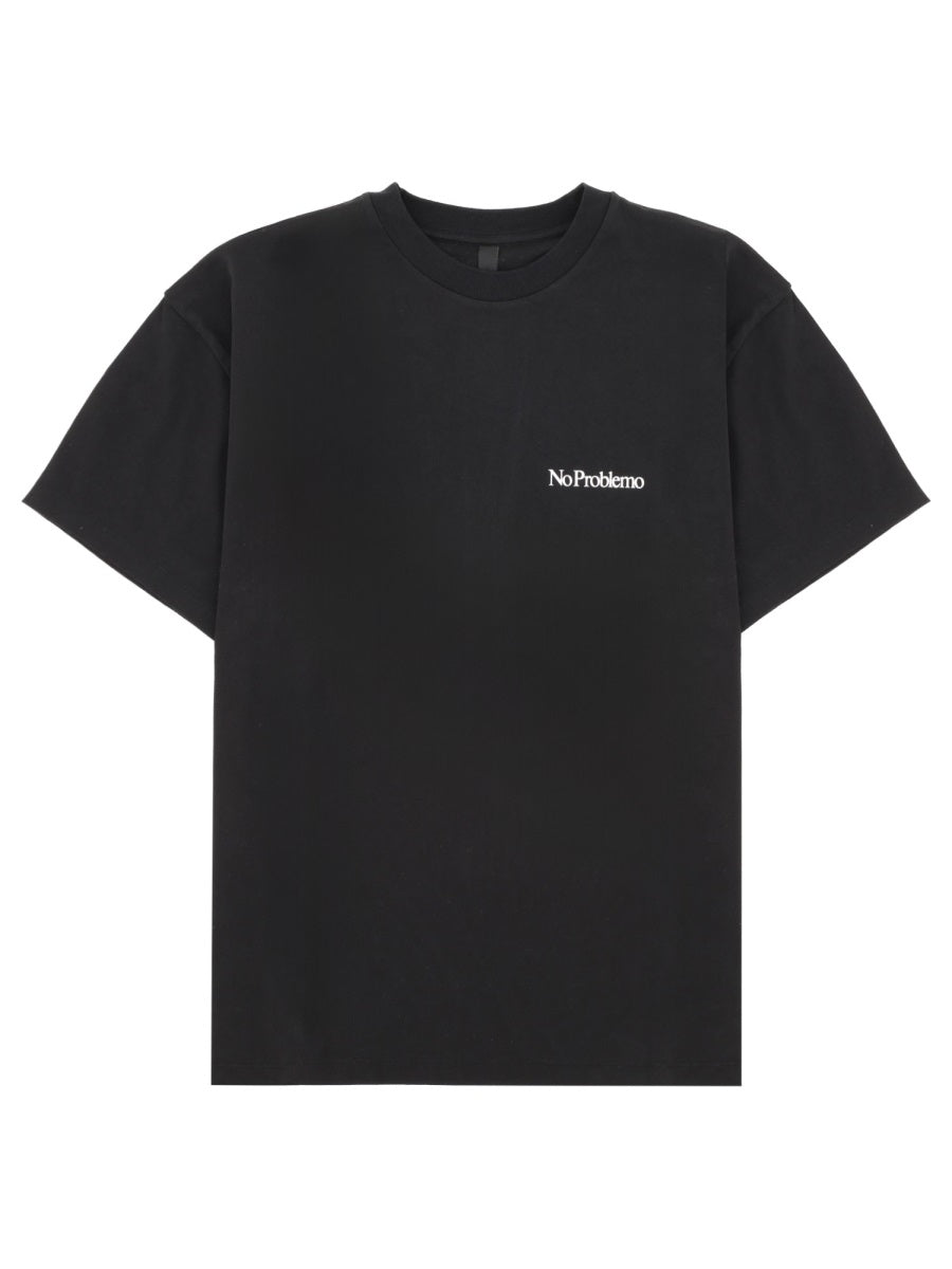 No Problemo T Shirt Con Logo E Stampa