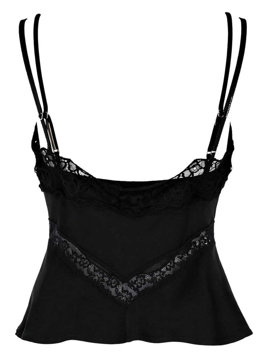 Msgm Top Con Dettagli In Pizzo