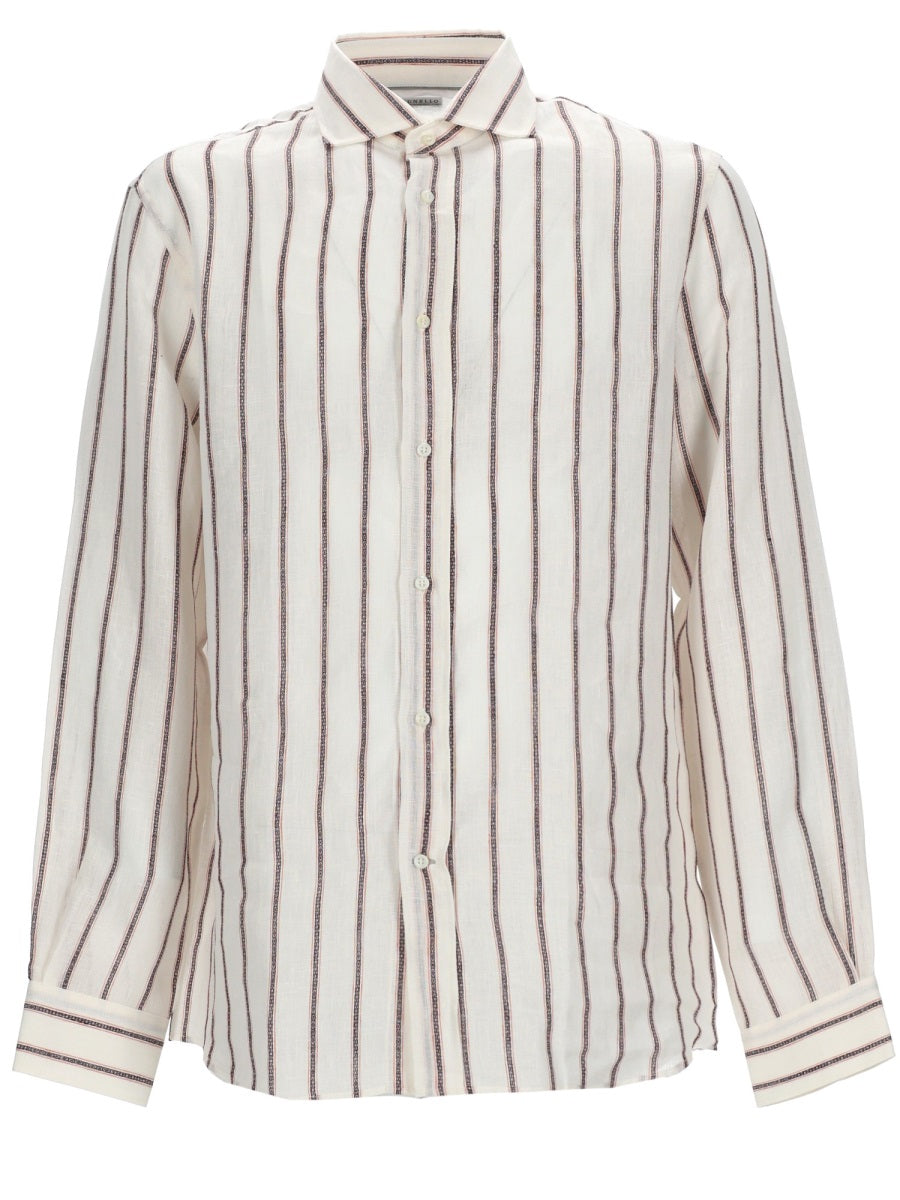 Brunello Cucinelli Camicia In Lino
