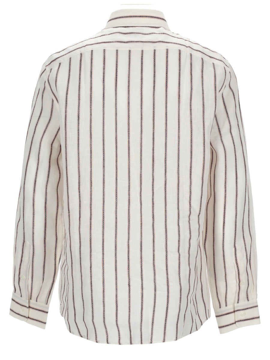 Brunello Cucinelli Camicia In Lino