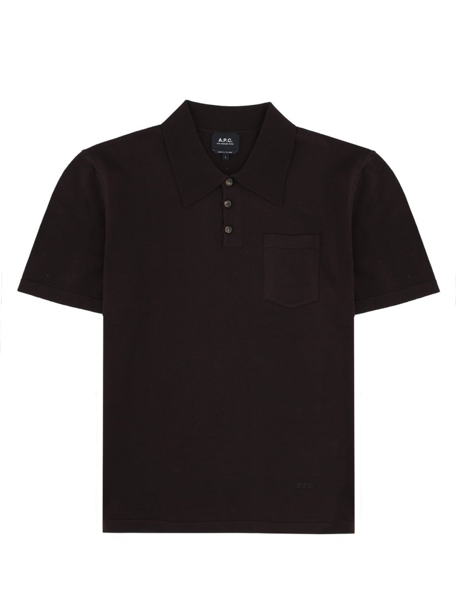 A.P.C. Polo Con Taschino