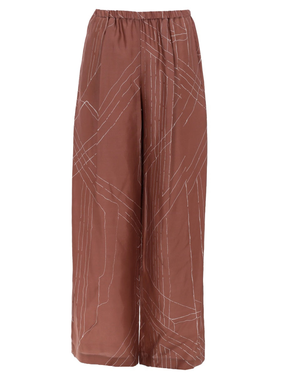 Alysi Pantalone In Seta