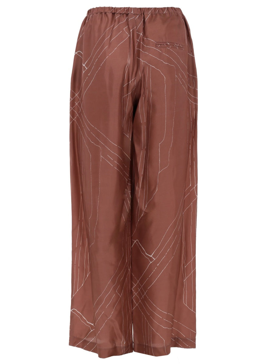 Alysi Pantalone In Seta