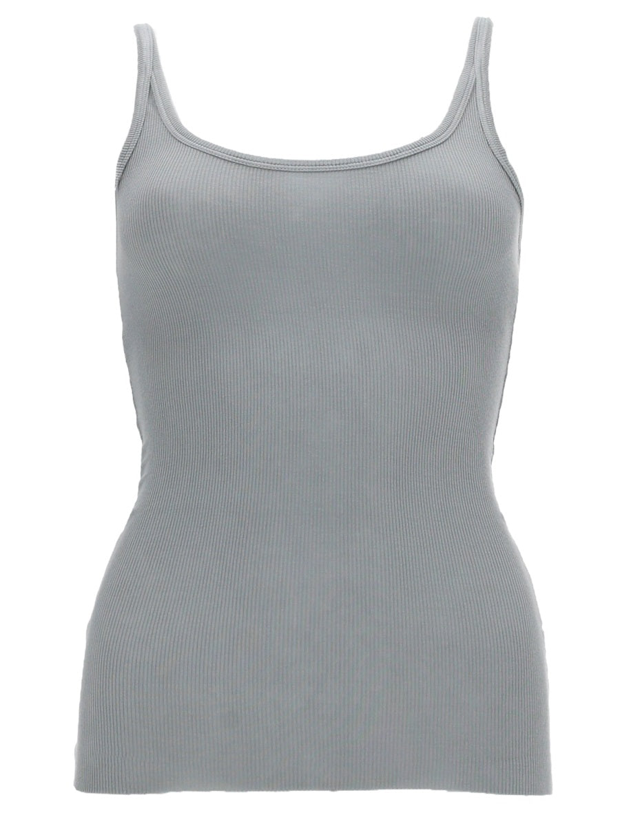 Msgm Tank Top In Viscosa