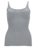 Msgm Tank Top In Viscosa