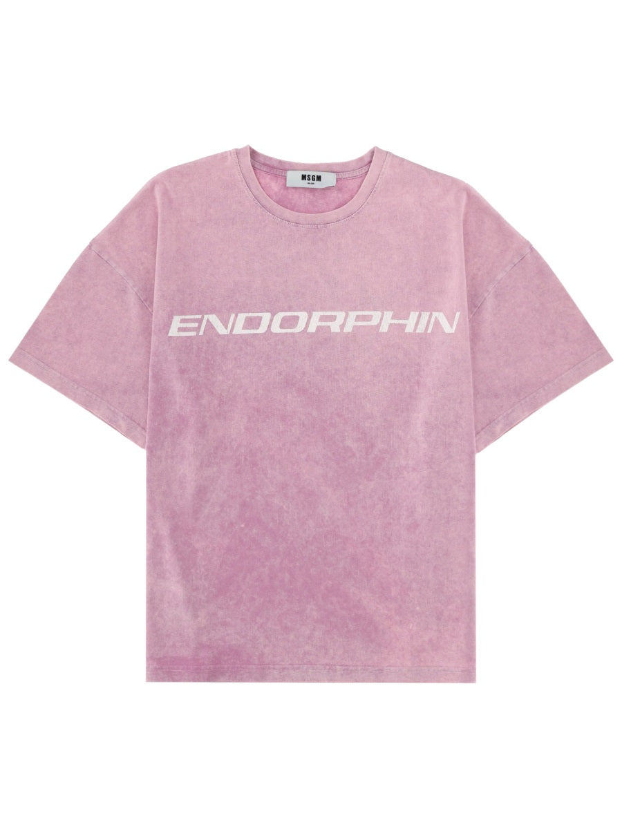 Msgm T Shirt "Endorphin"
