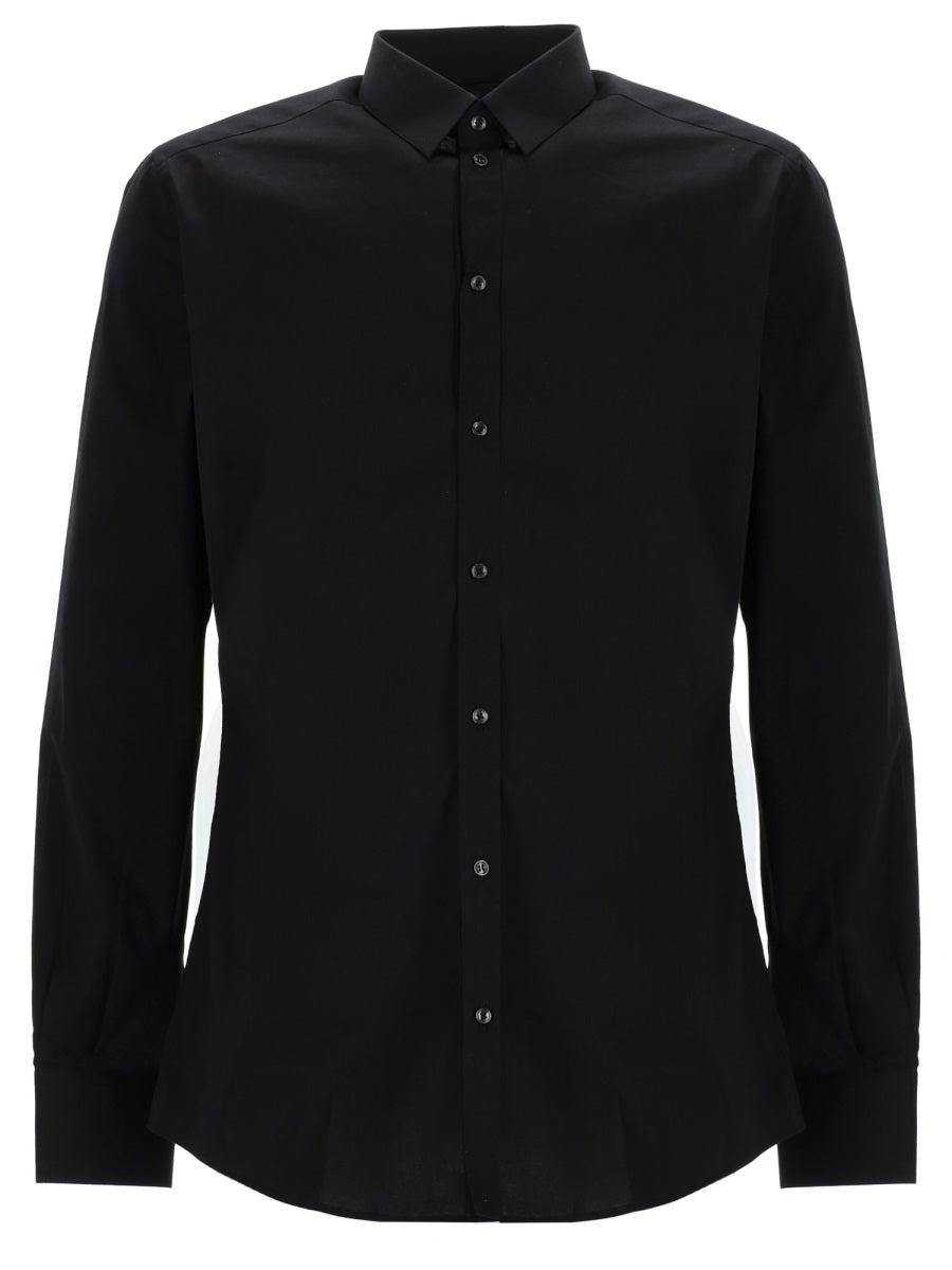Dolce & Gabbana Camicia Gold Fit In Cotone
