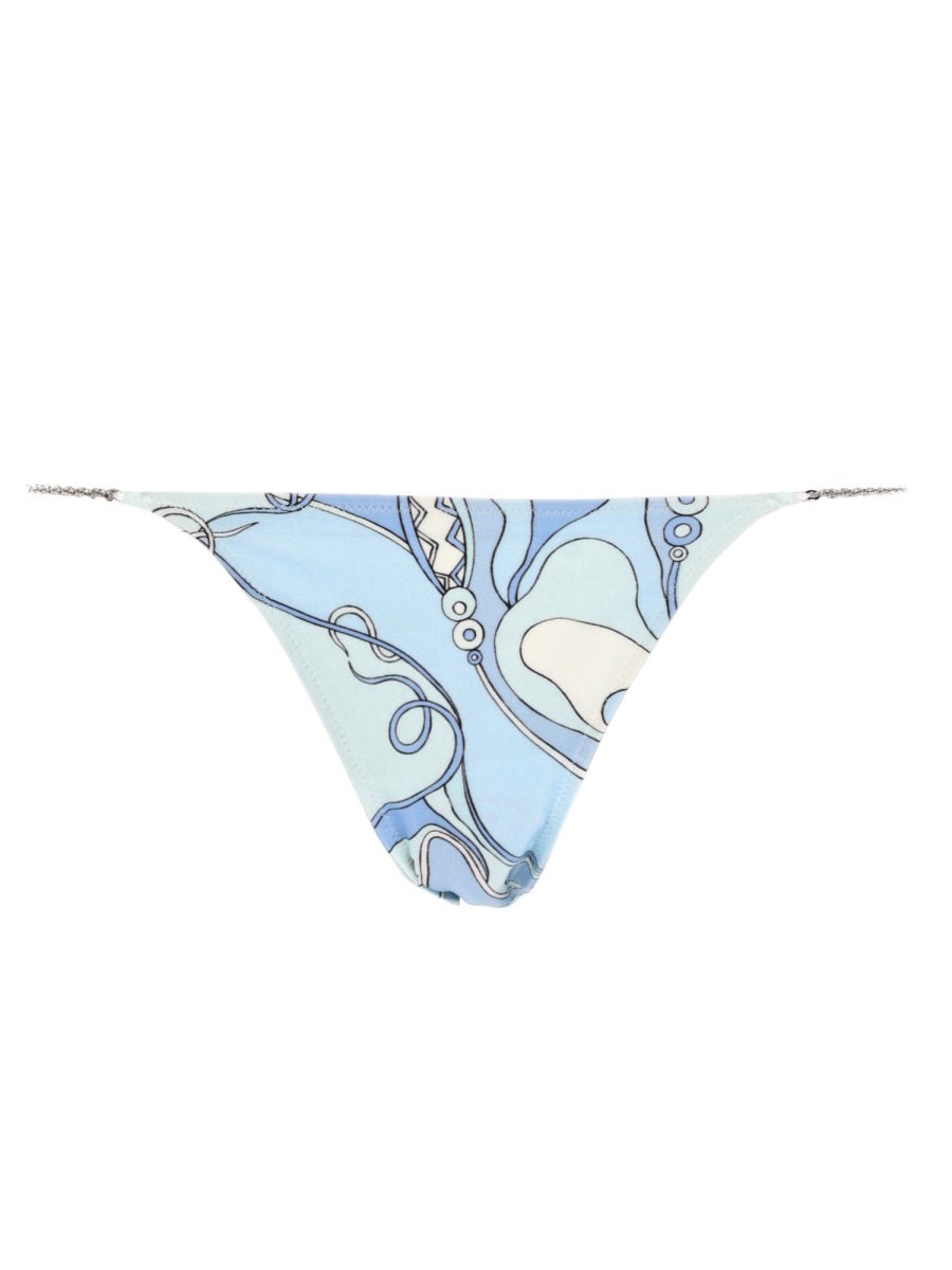 Pucci Slip Bikini Con Stampa