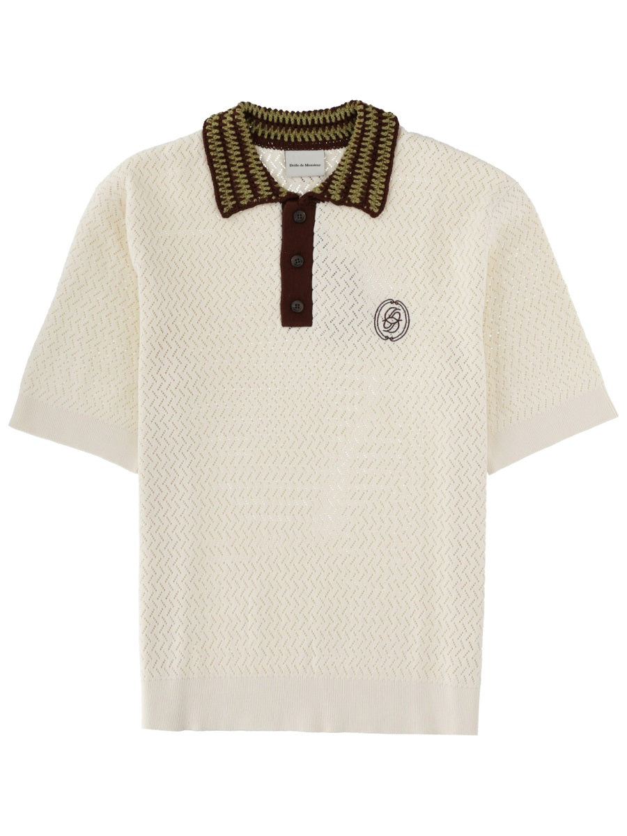 Drôle De Monsieur Polo "Maille A Journé D Miroir"