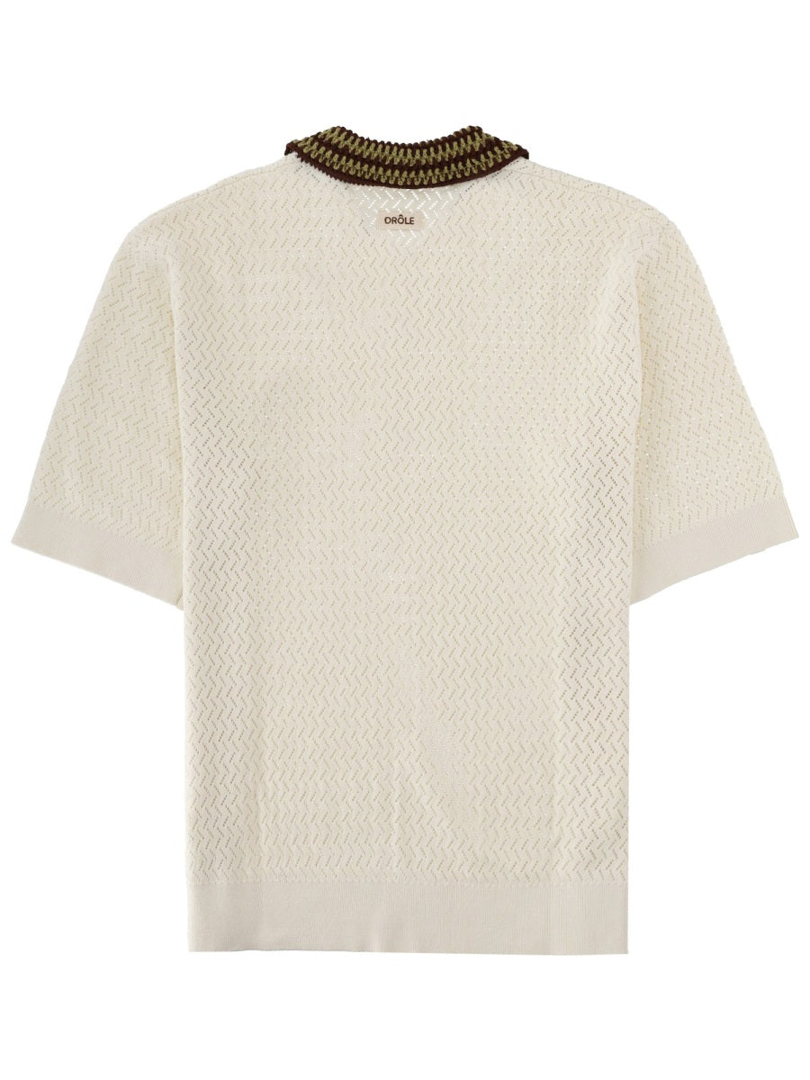 Drôle De Monsieur Polo "Maille A Journé D Miroir"