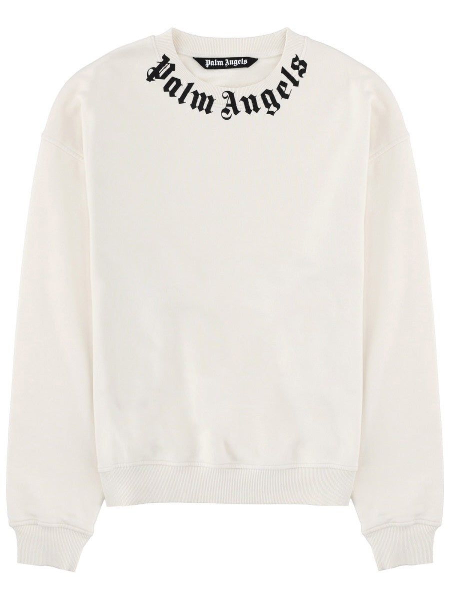 Palm Angels Felpa Con Logo