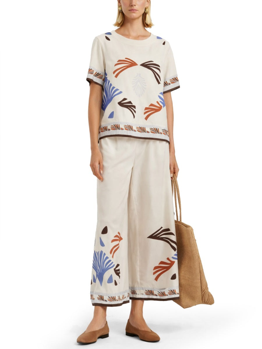 Herno Pantalone "Summer Print"