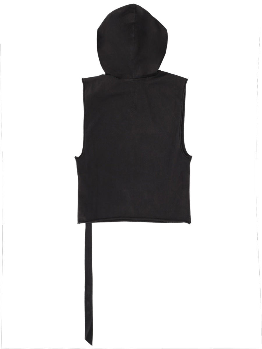 Rick Owens Drkshdw Top "Hooded Tunic"