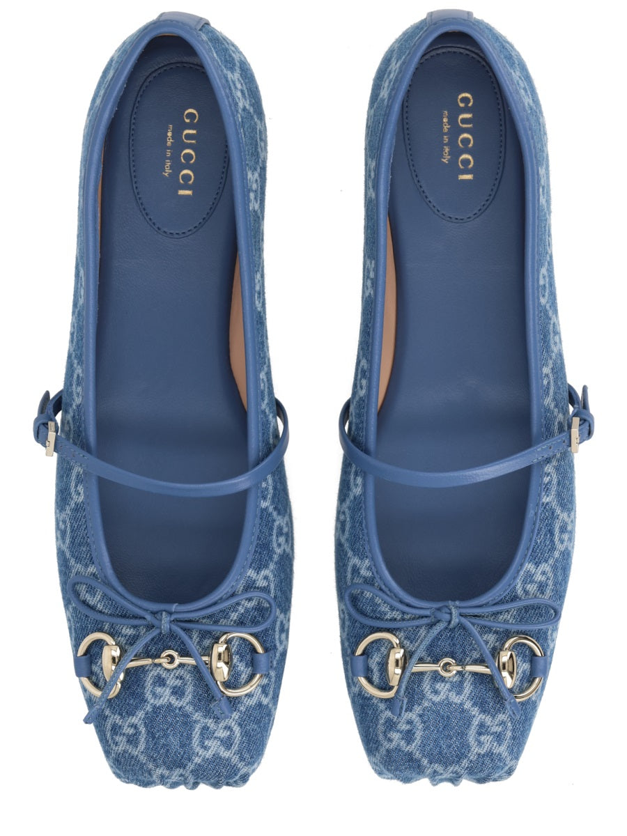 Gucci Ballerina Con Morsetto