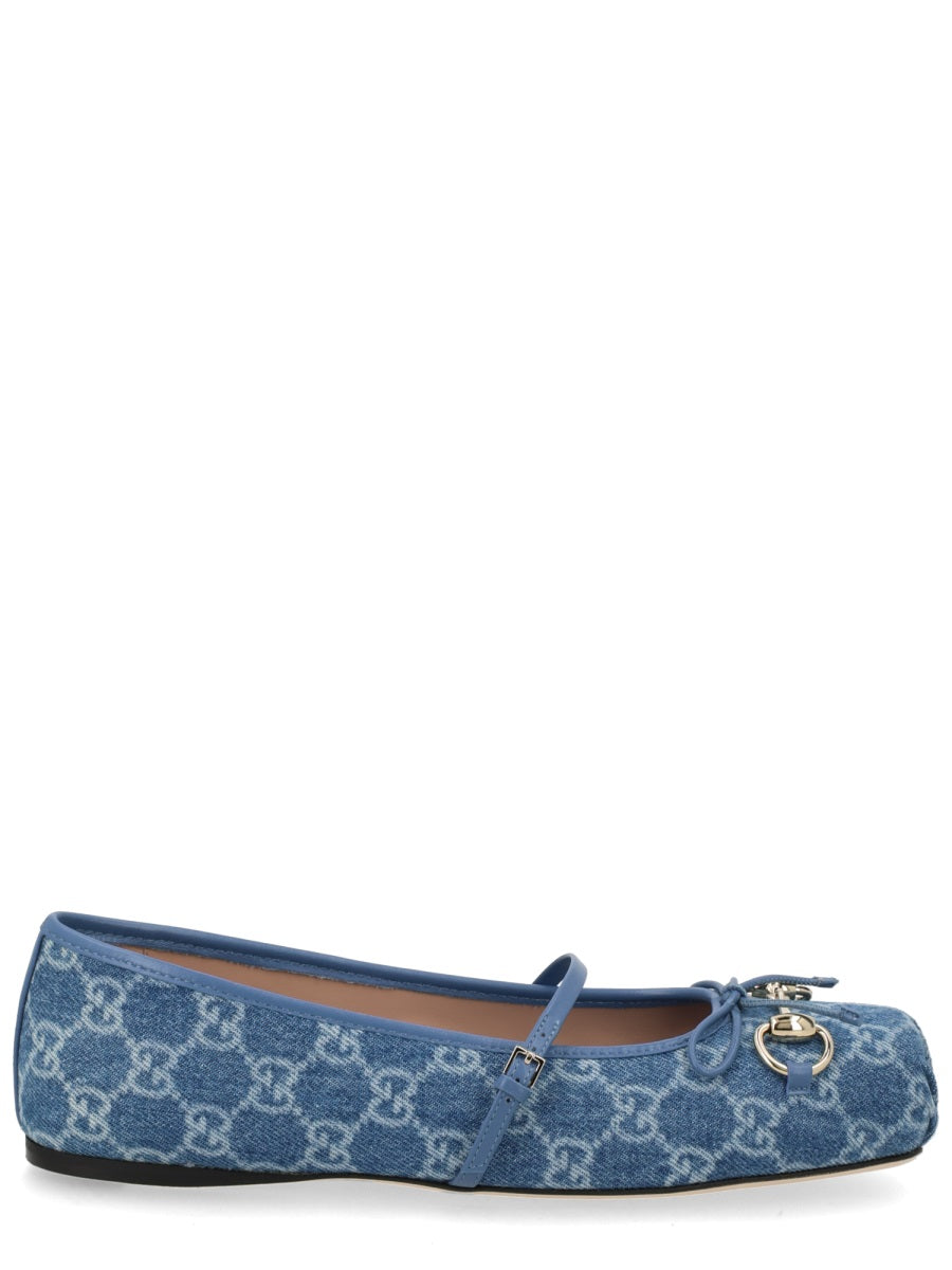 Gucci Ballerina Con Morsetto