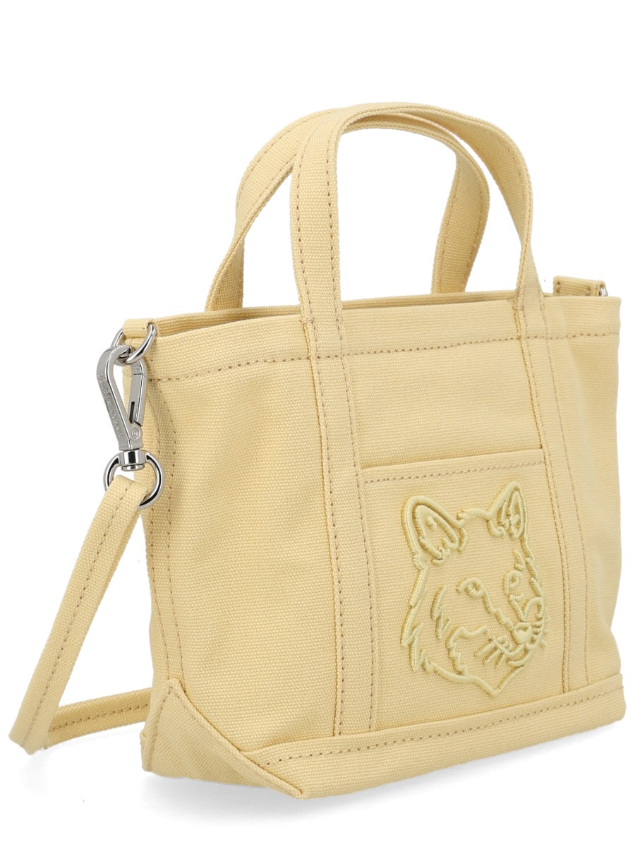 Maison Kitsuné Borsa Tote "Fox Head" Mini