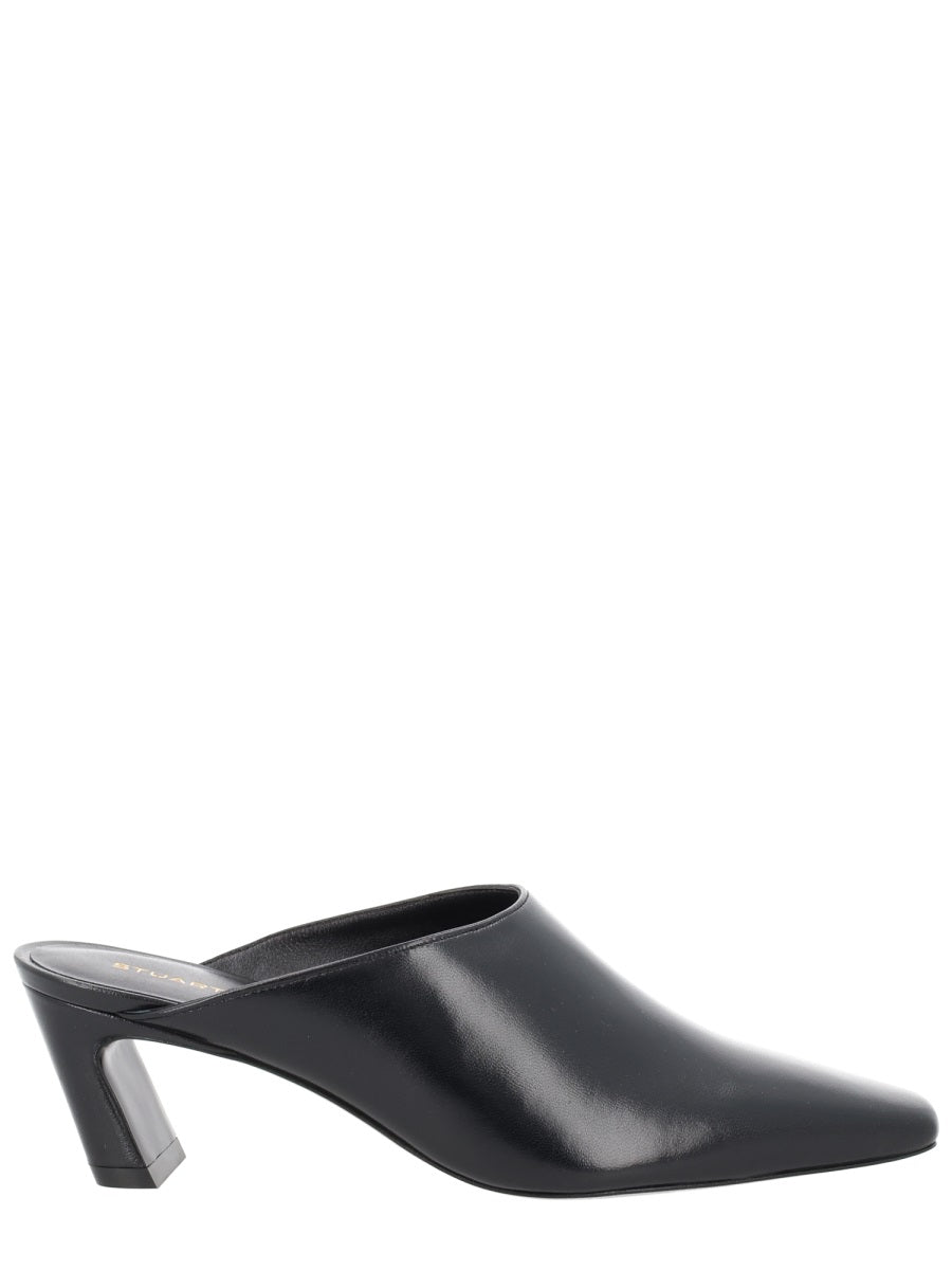 Stuart Weitzman Mule "Stassi" Con Tacco