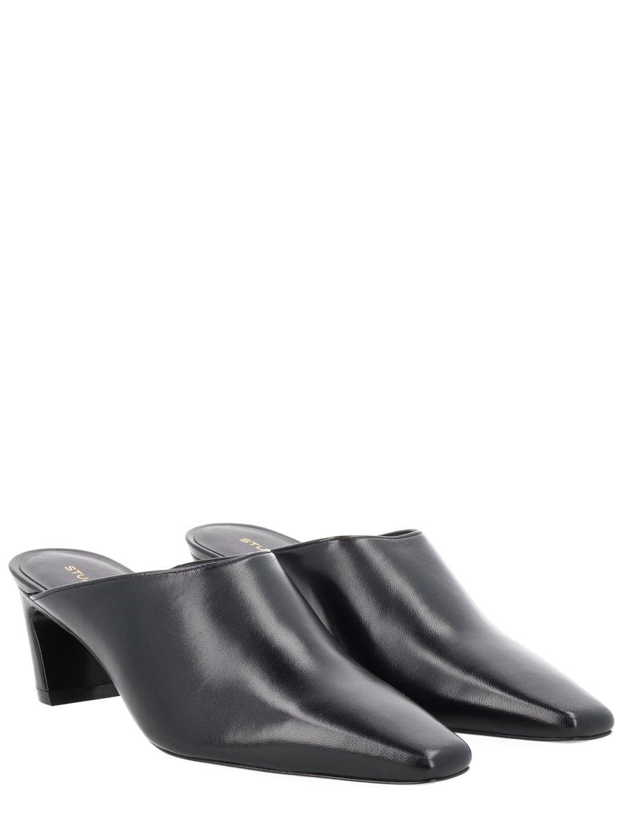 Stuart Weitzman Mule "Stassi" Con Tacco