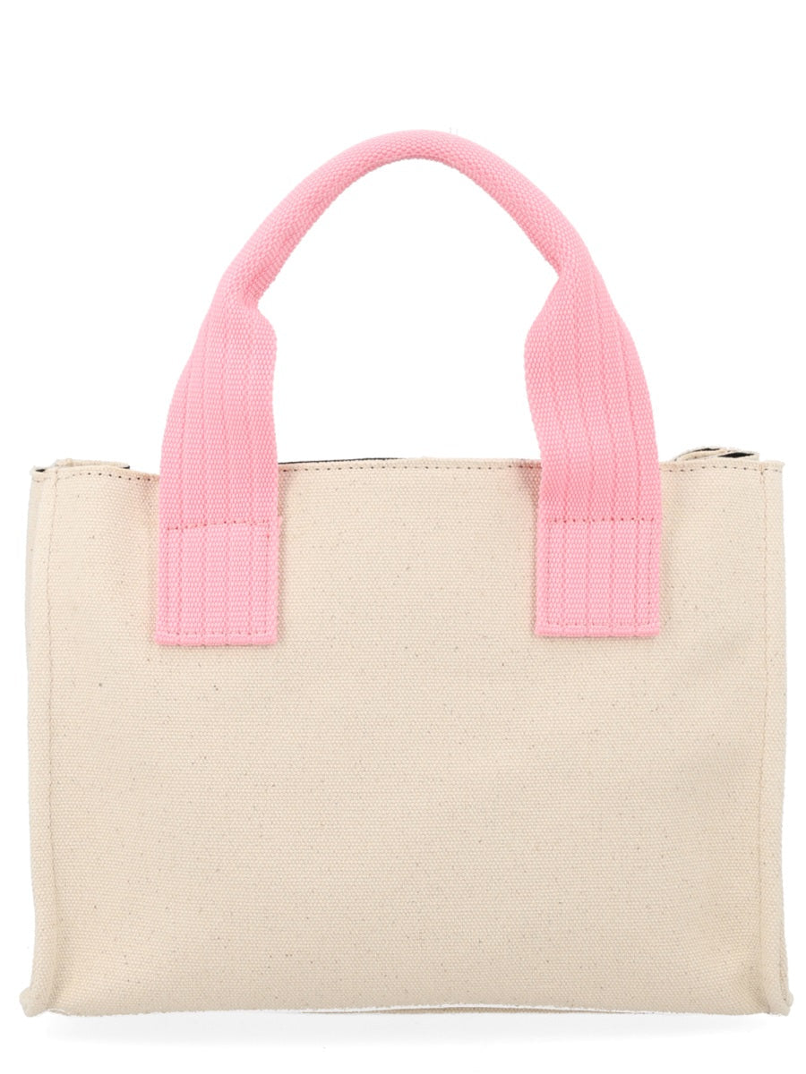Msgm Borsa Tote Small Con Stampa