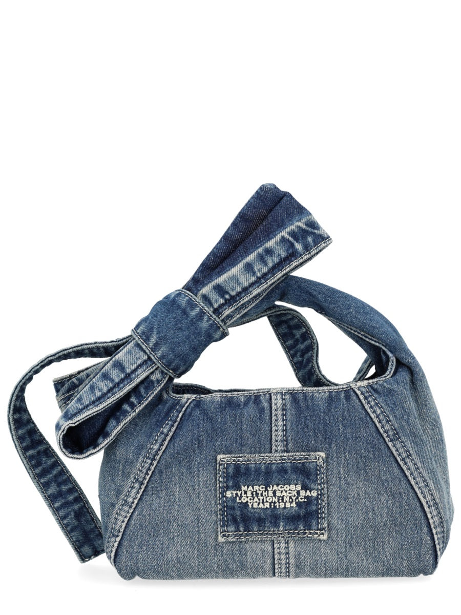 Marc Jacobs Borsa "The Mini Sack" In Denim