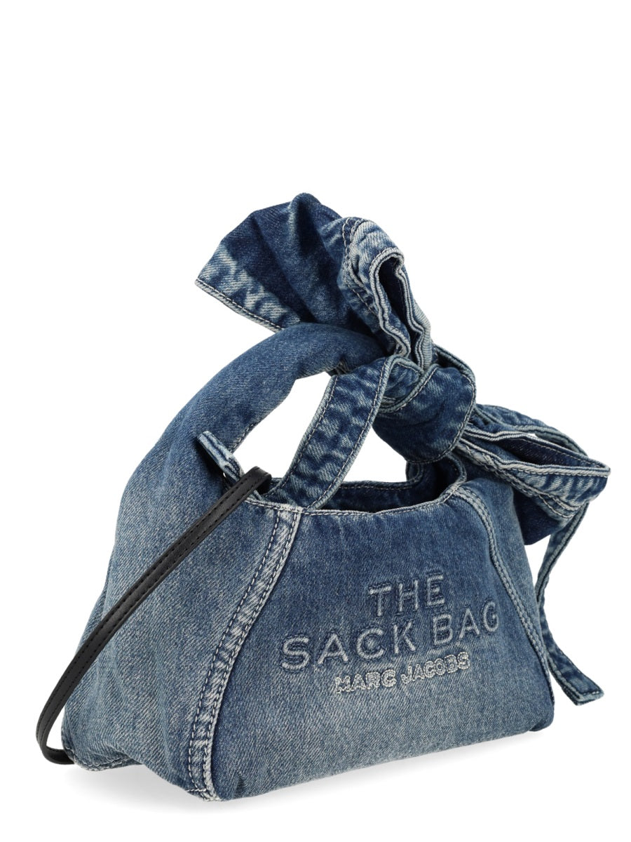 Marc Jacobs Borsa "The Mini Sack" In Denim