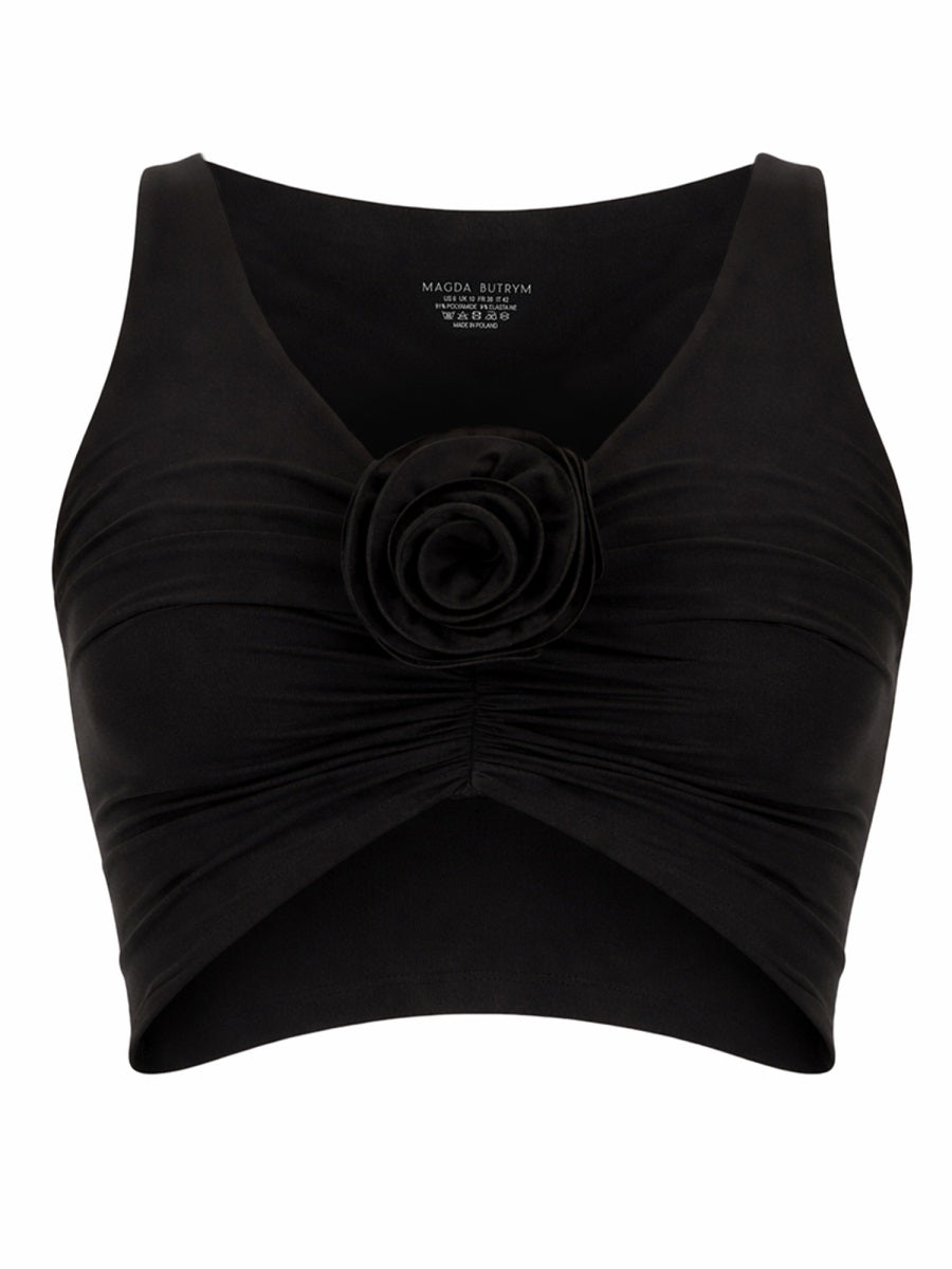 Magda Butrym Top Con Fiore
