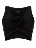 Magda Butrym Top Con Fiore
