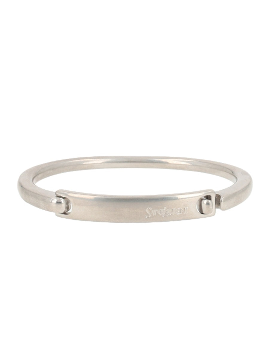 Saint Laurent Bracciale Con Logo