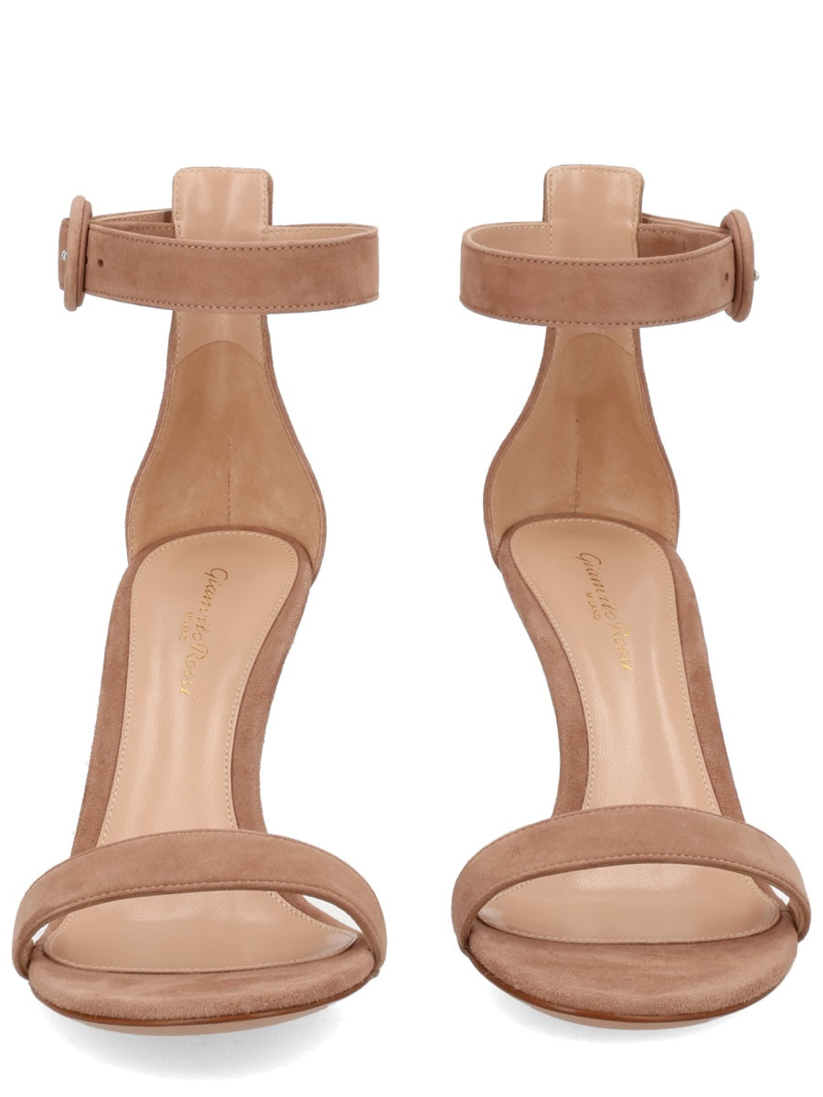 Gianvito Rossi Sandalo "Portofino 85" Con Tacco