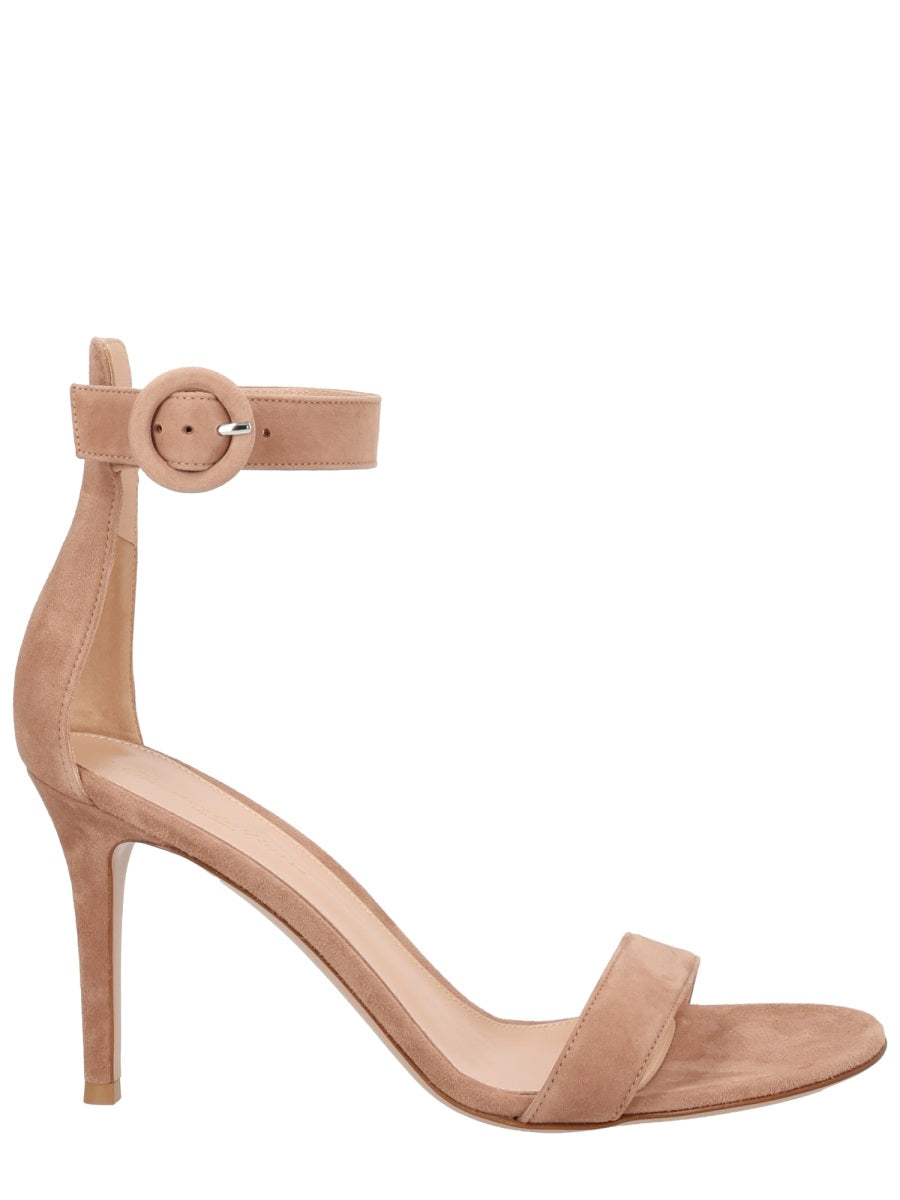Gianvito Rossi Sandalo "Portofino 85" Con Tacco