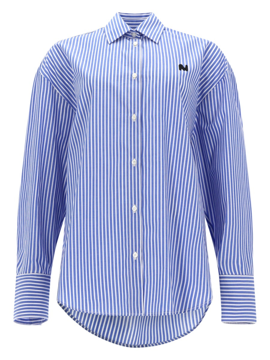 Msgm Camicia Con Logo