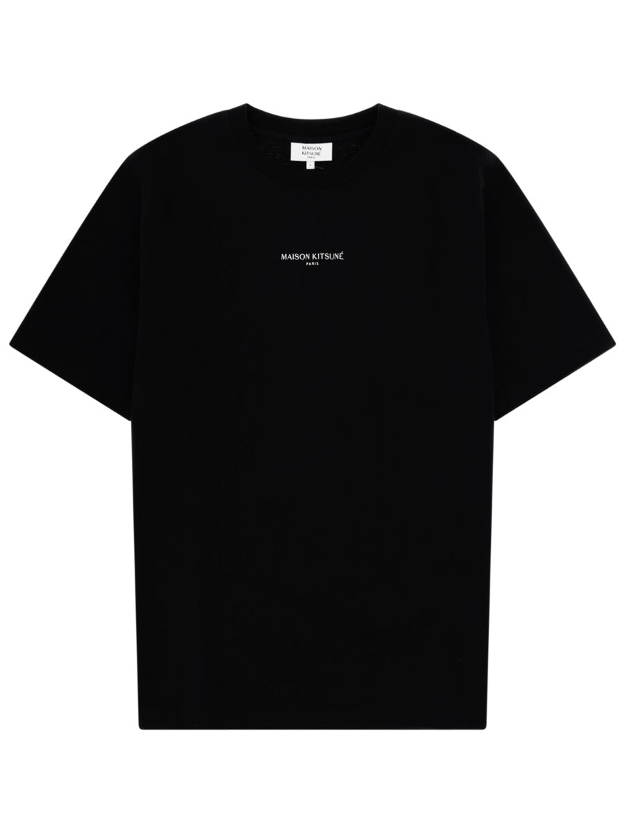Maison Kitsuné T Shirt Con Logo