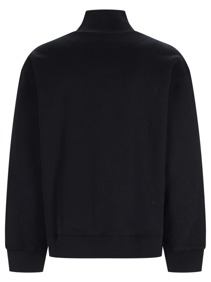 Maison Kitsuné Felpa "Fox Head" Con Zip