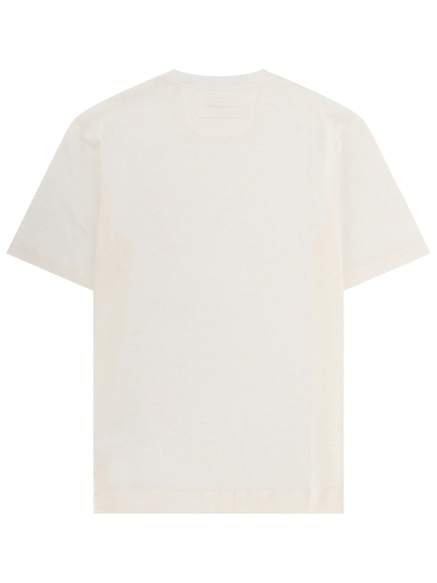 Zegna T Shirt "Oasi" In Lino