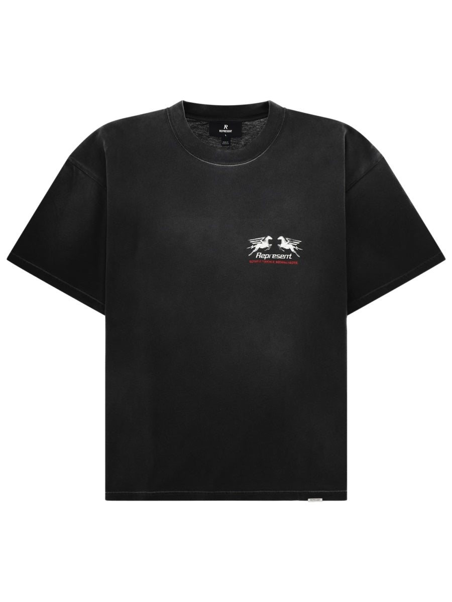 Represent T Shirt Con Stampa "24 Hour Service"