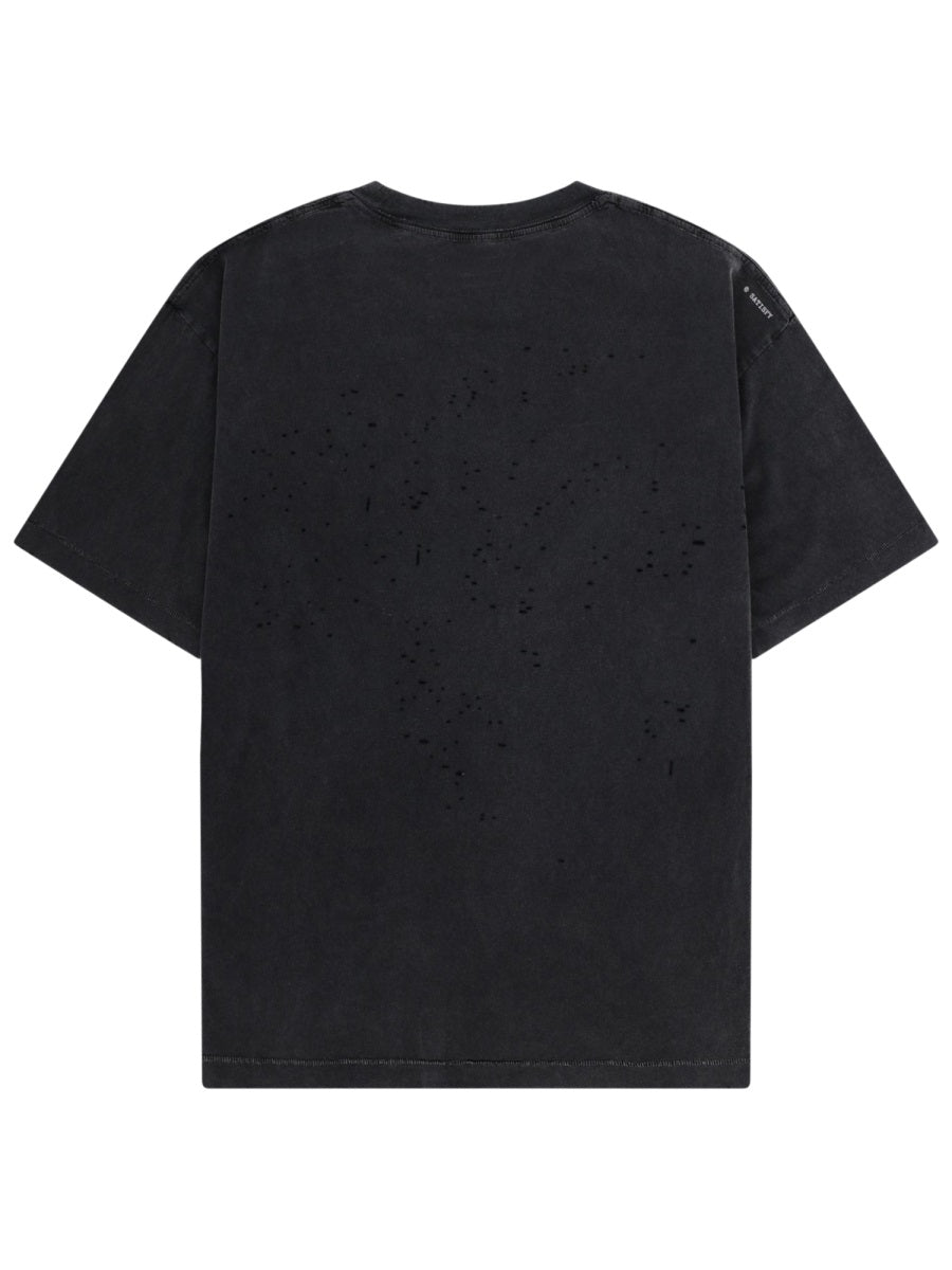 Satisfy T Shirt Con Stampa