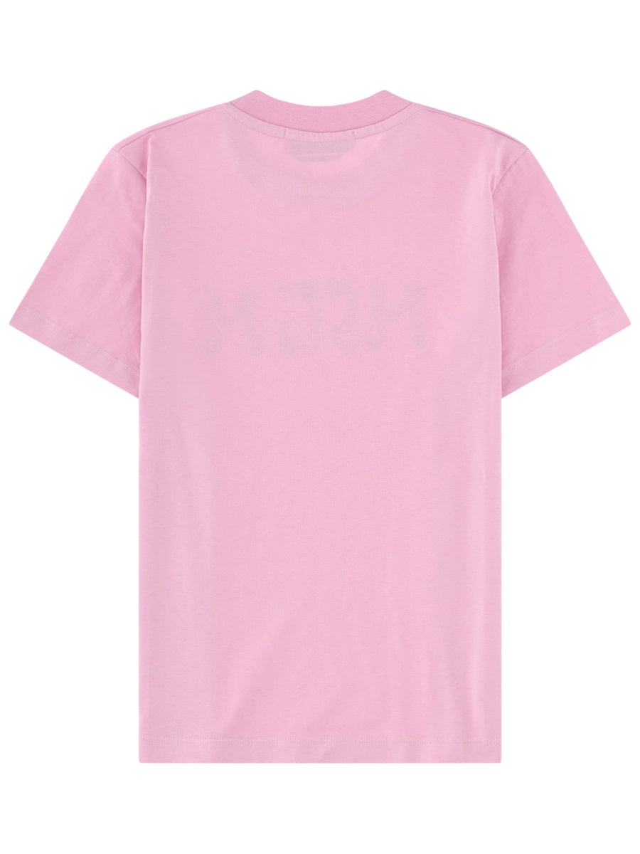 Msgm T Shirt Con Logo