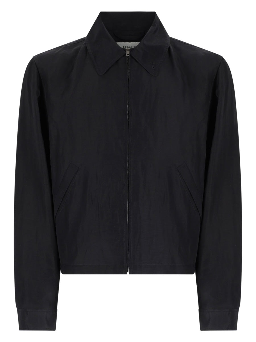 Lemaire Giacca Crop Con Zip