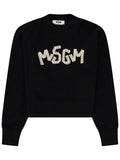 Msgm Felpa Con Logo