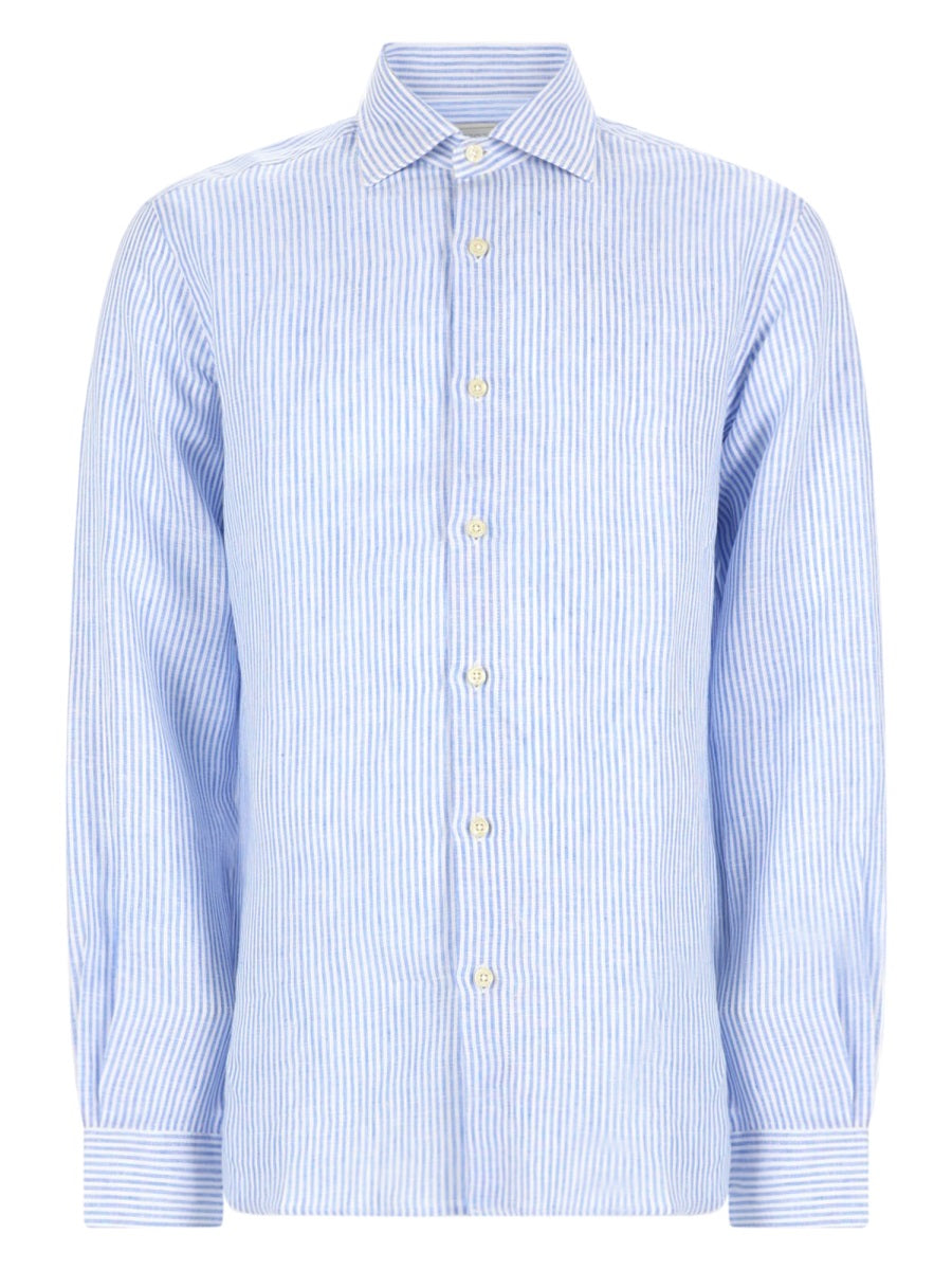 120% Lino Camicia In Lino