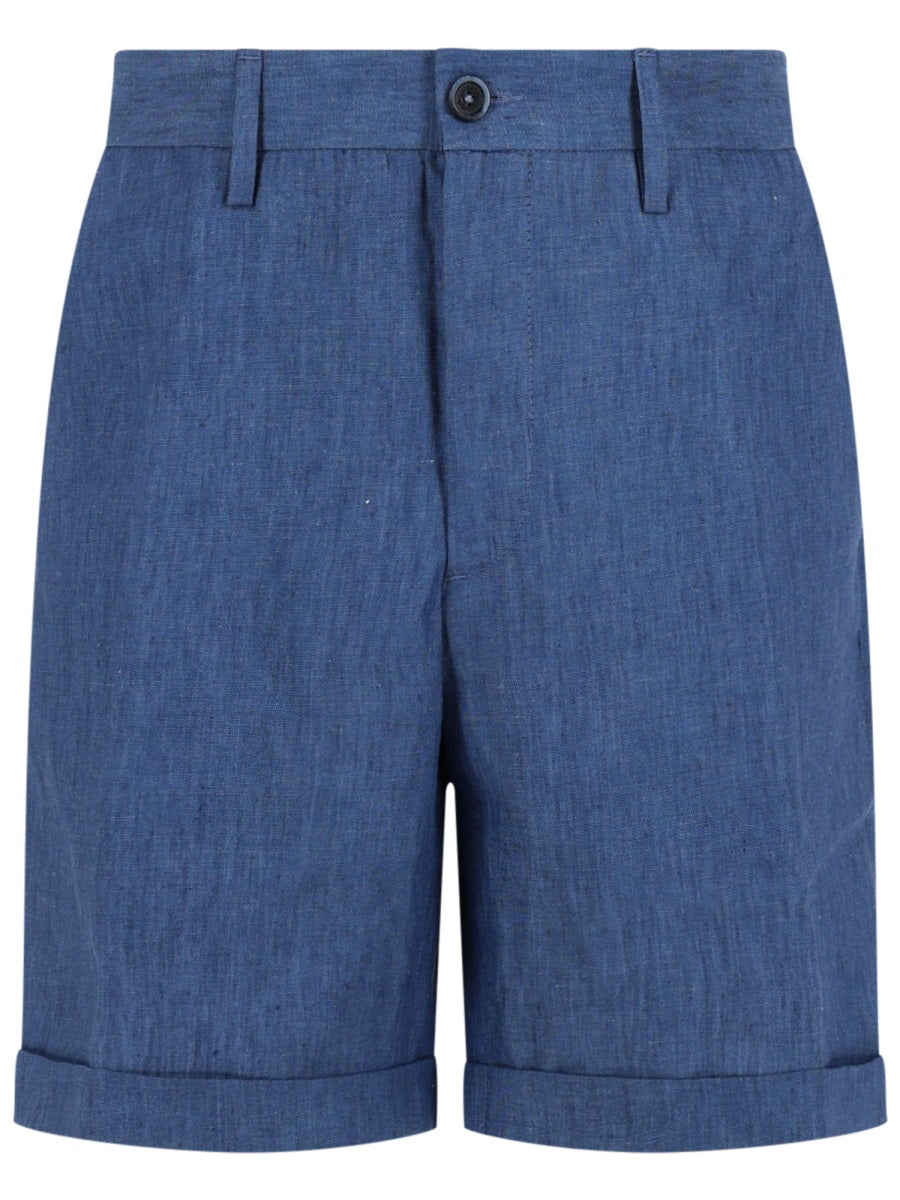 120% Lino Shorts In Lino