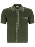 Versace Camicia In Maglia Di Cotone