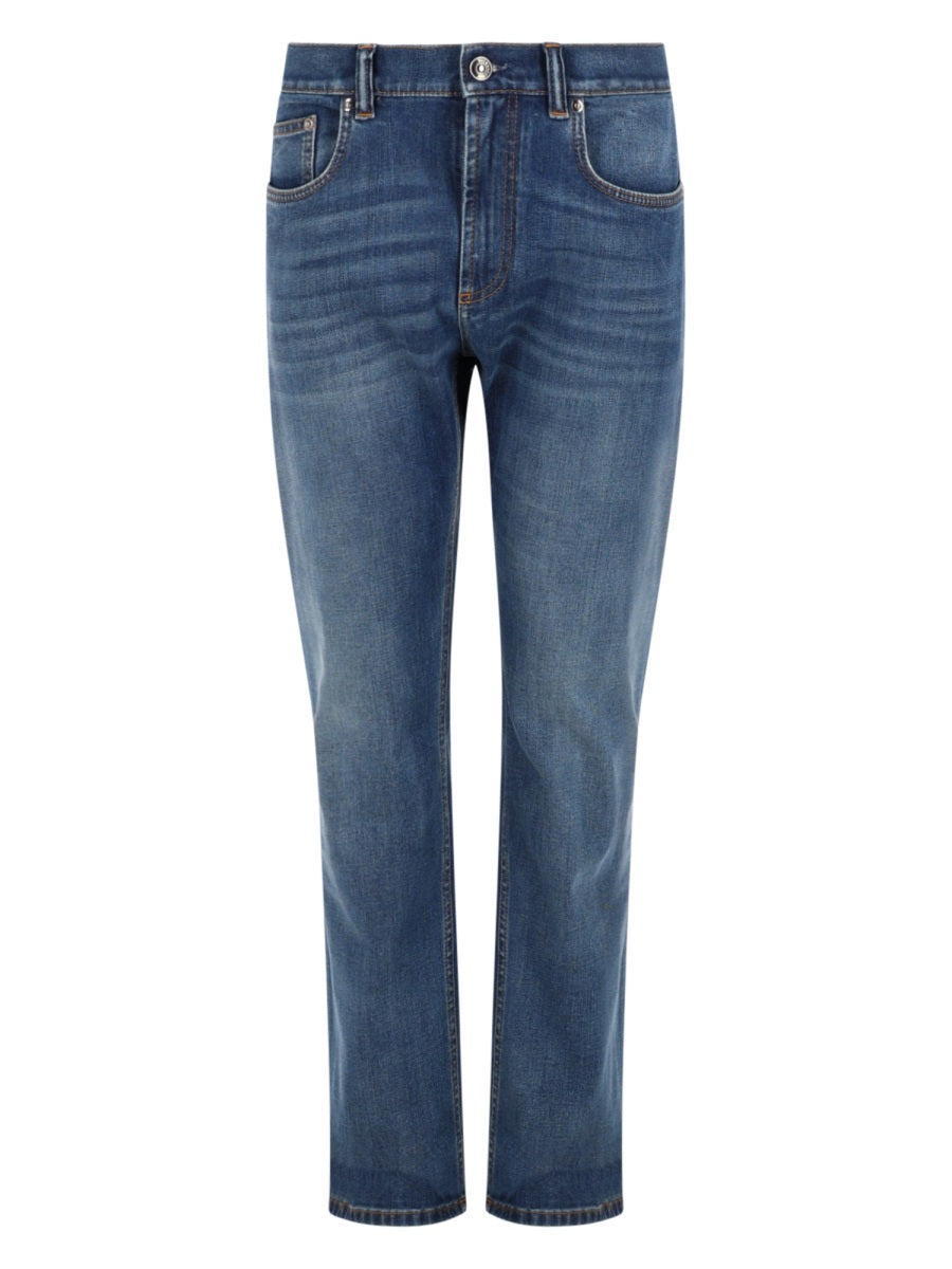 Versace Jeans In Denim Di Cotone