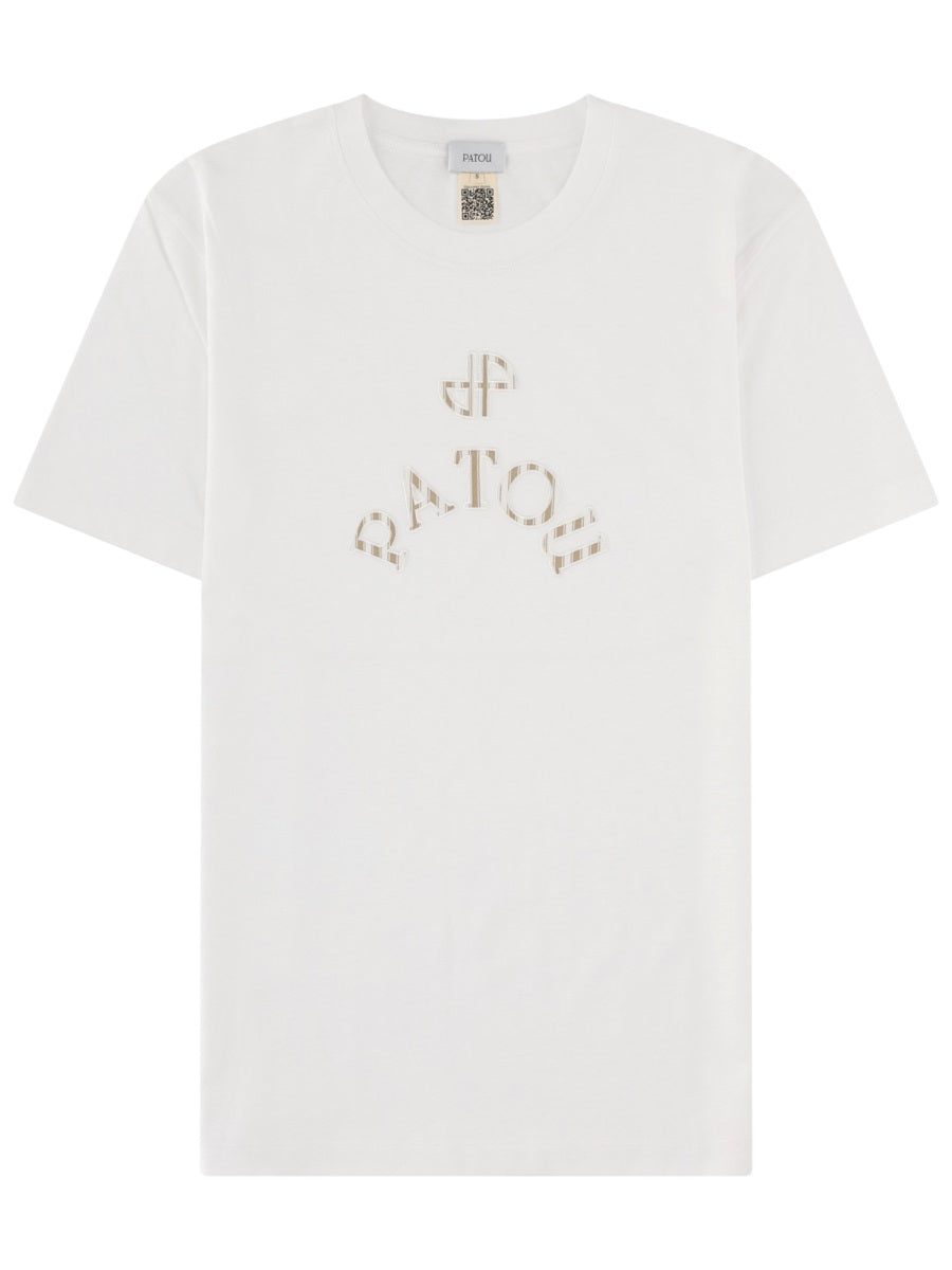 Patou T Shirt Con Logo