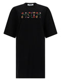 Msgm Abito T Shirt Con Logo