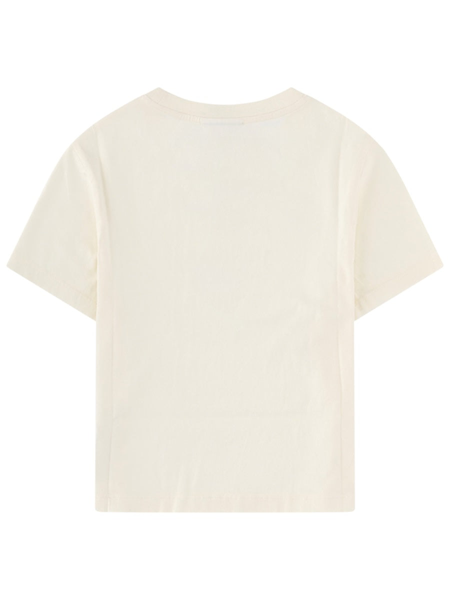 Maison Kitsuné T Shirt Con Logo