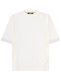 Jacquemus T Shirt In Jersey Effetto Carta