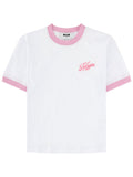 Msgm T Shirt Con Logo