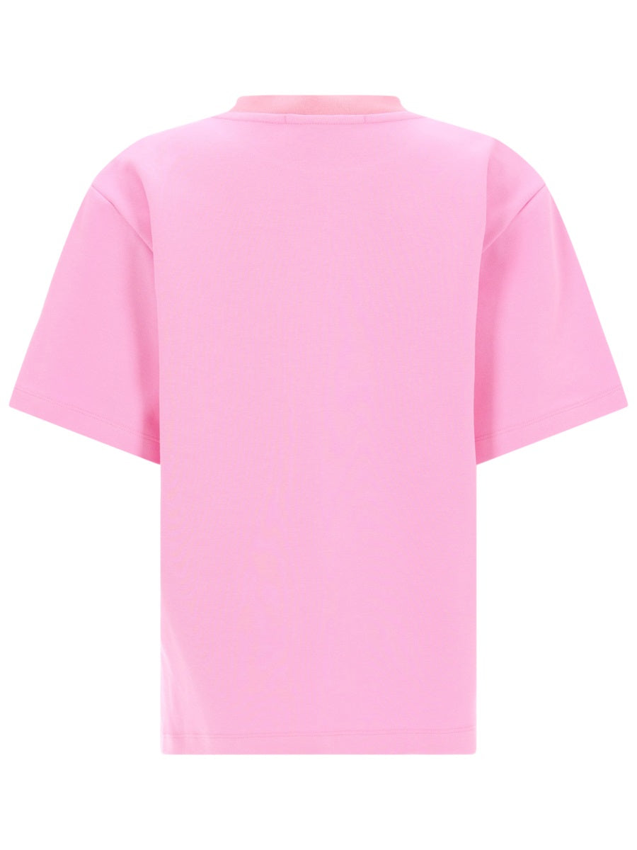 Msgm T Shirt Con Logo