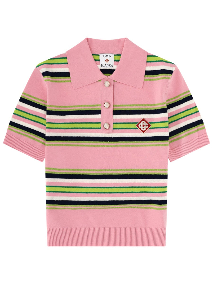 Casablanca Polo Con Logo